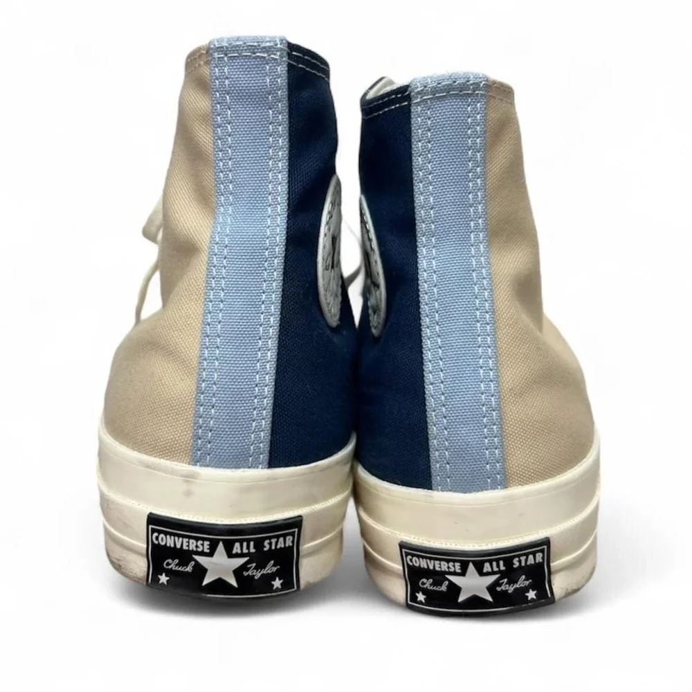 Converse Chuck 70 Hi‎ Tri-Panel Navy Oat Milk Ocean Unisex M 9/W 11 A05659C 4-15 - Picture 3 of 7